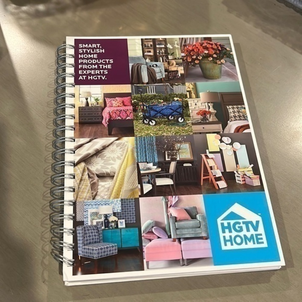 Hgtv Home notebook New!